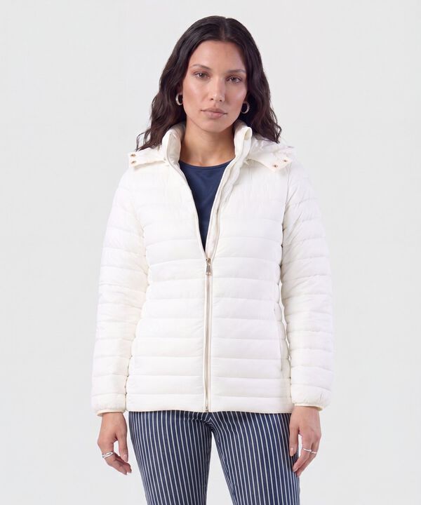 Chaqueta Acolchada Con Capota Para Mujer image number null