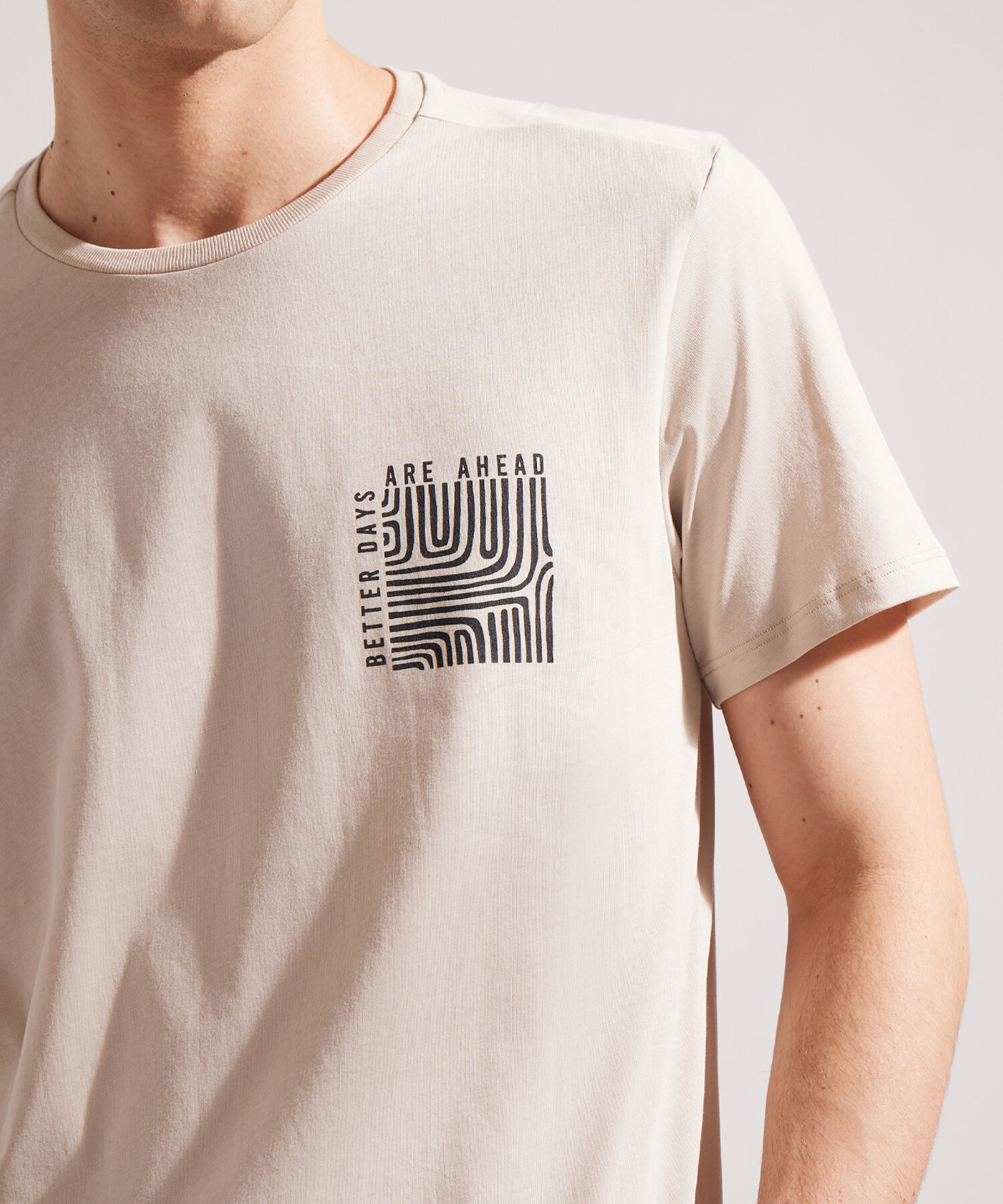 Camiseta Manga Corta Estampada