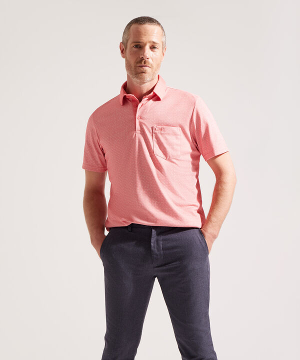 Polo Estampada con Bolsillo image number null