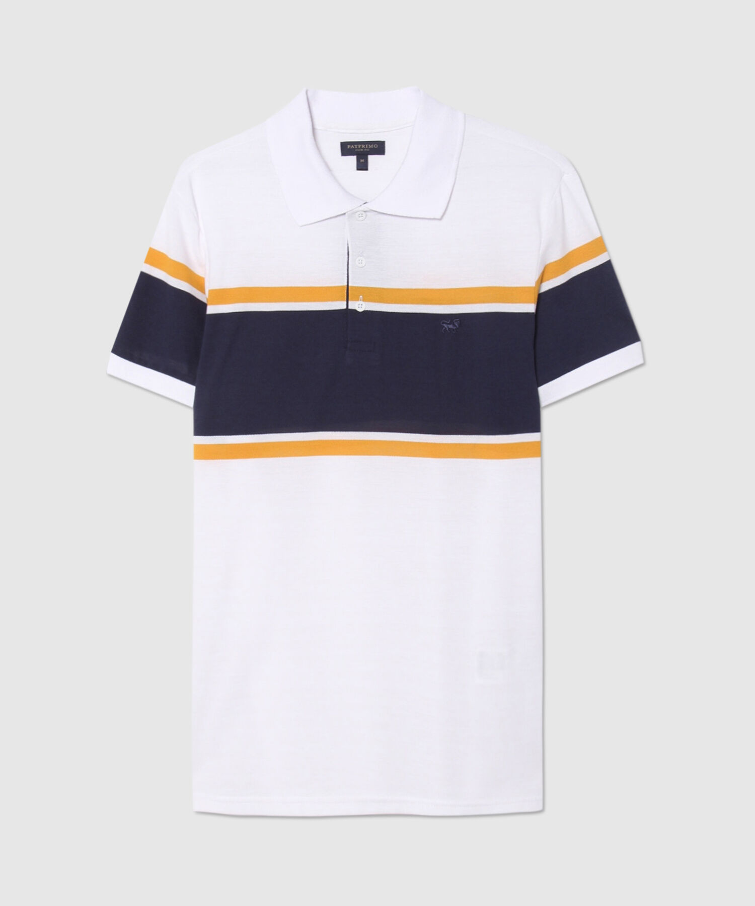 Polo con Diseño de Franjas