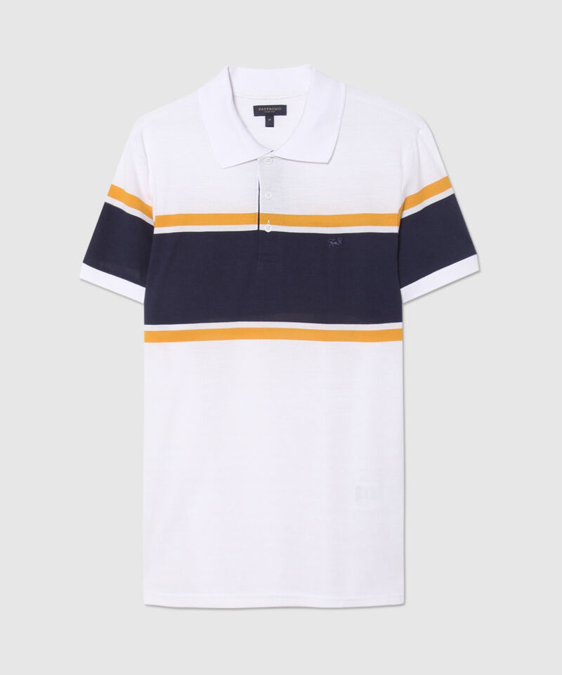 Polo con Diseño de Franjas