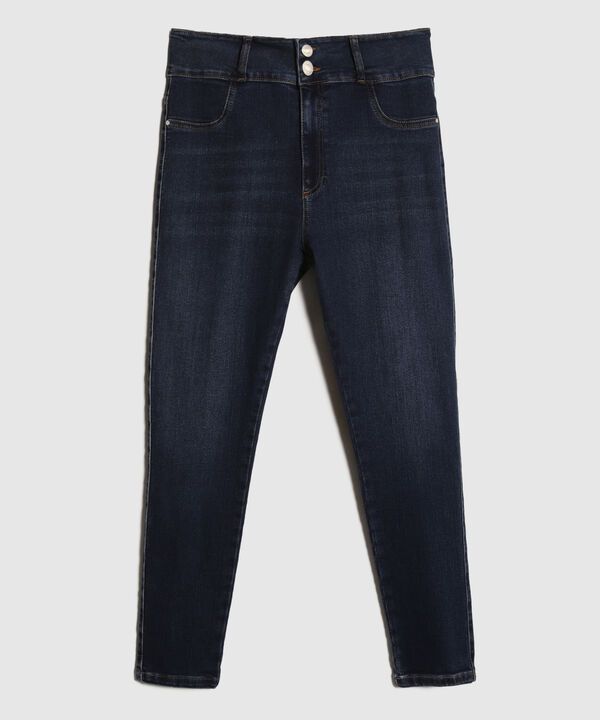 Jean Jegging Tono Azul Medio Oscuro