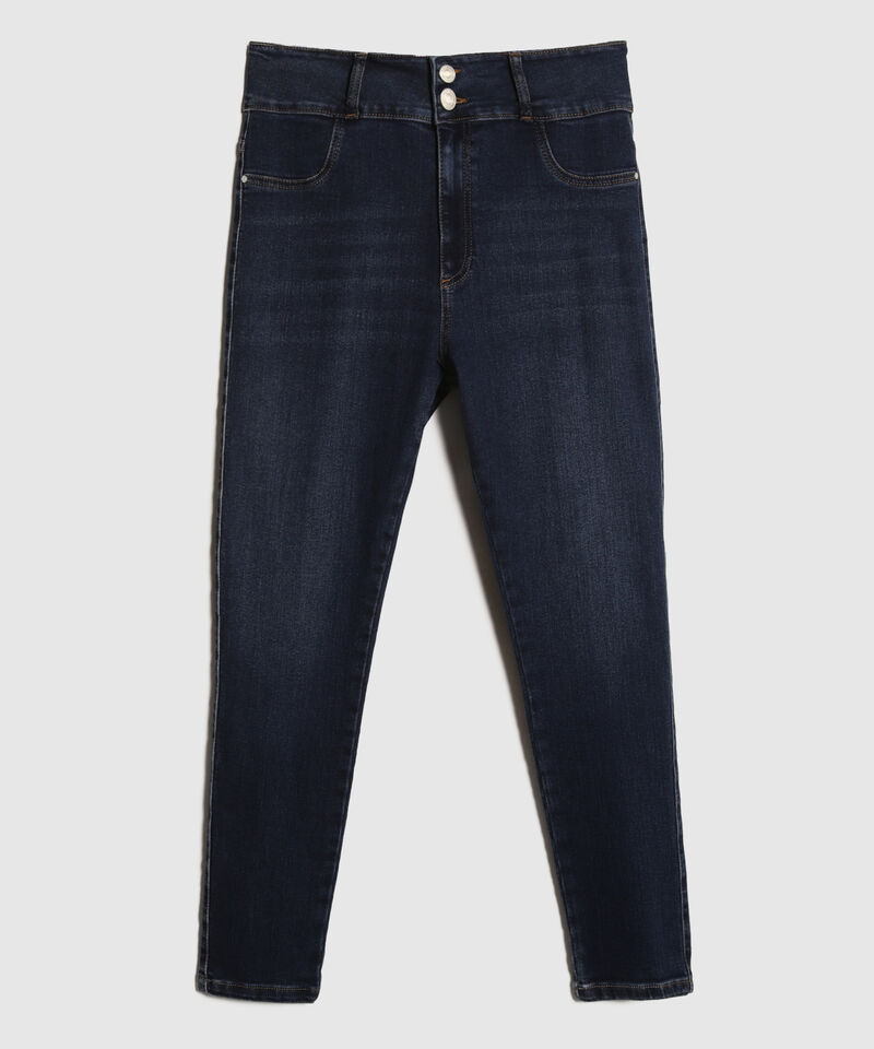 Jean Jegging Tono Azul Medio Oscuro