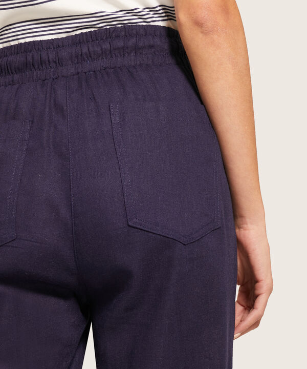 Pantal&oacute;n en Efecto Lino