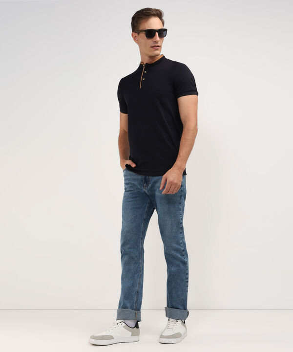 Polo Unicolor Cuello Neru image number null