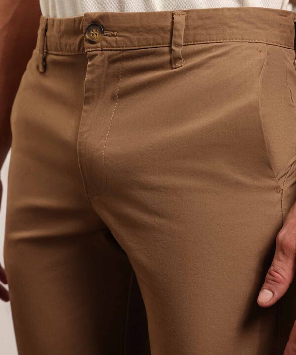 Pantal&oacute;n Cl&aacute;sico Para Hombre De Corte Recto