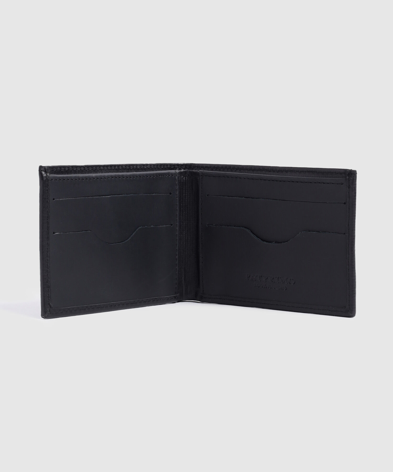 Billetera Texturizada Plegable Para Hombre