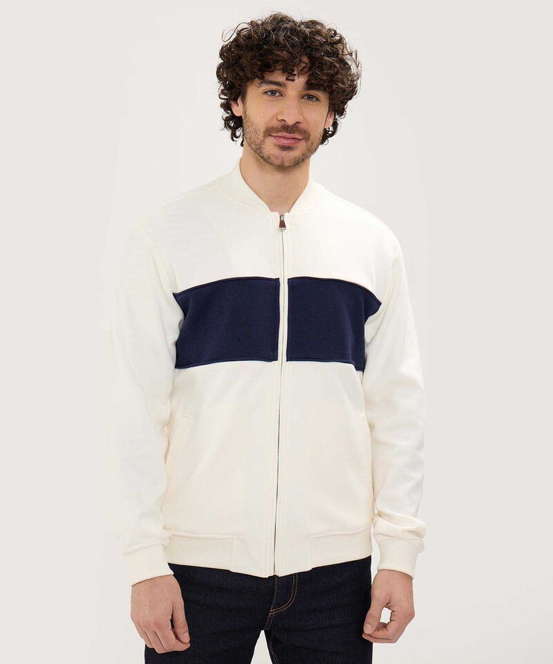 Buzo Bomber en Bloques