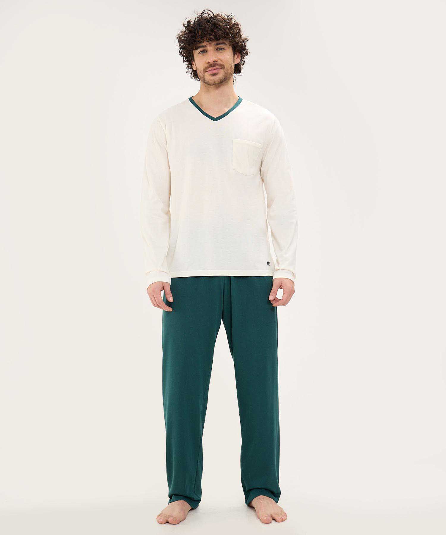 Conjunto de Pijama Manga Larga