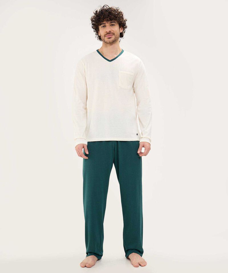 Conjunto de Pijama Manga Larga