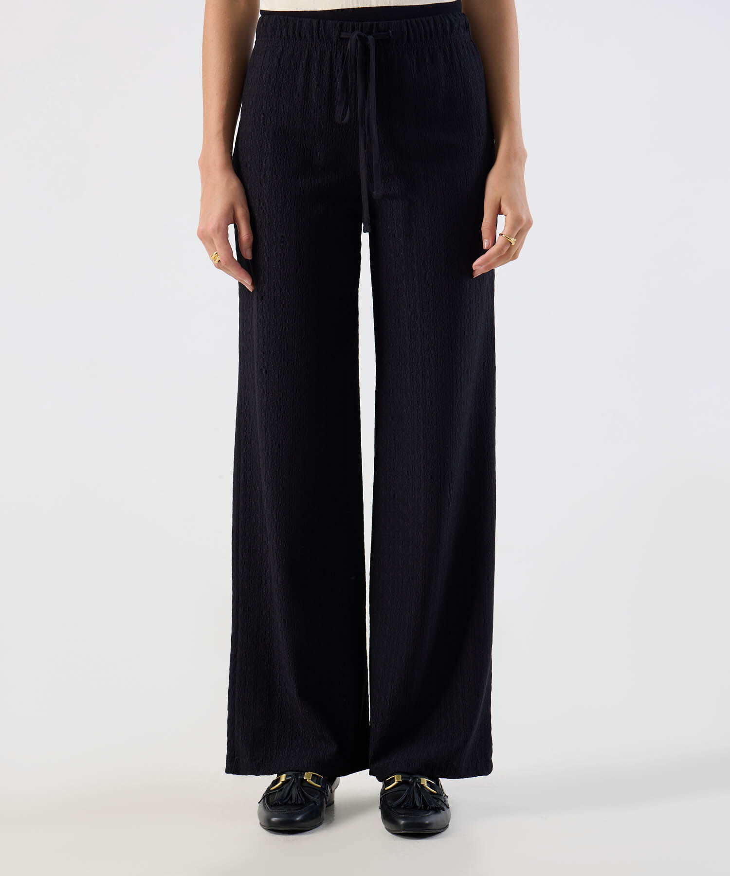 Pantal&oacute;n Tejido Amplio C&oacute;modo Para Mujer