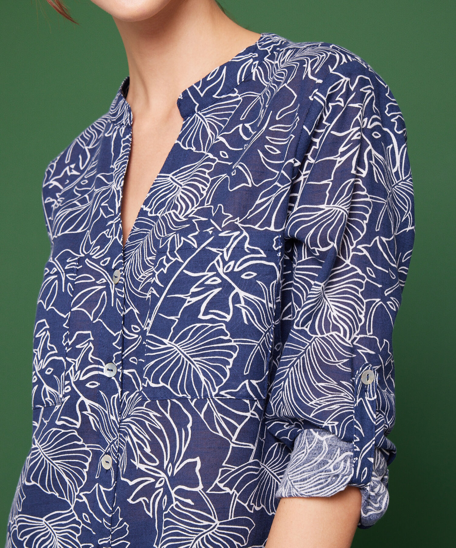 Blusa Manga Larga  Estampada