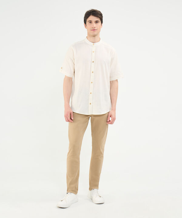 Jeans Slim Tono Café image number null