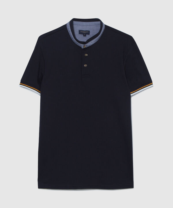 Polo Unicolor Cuello Neru