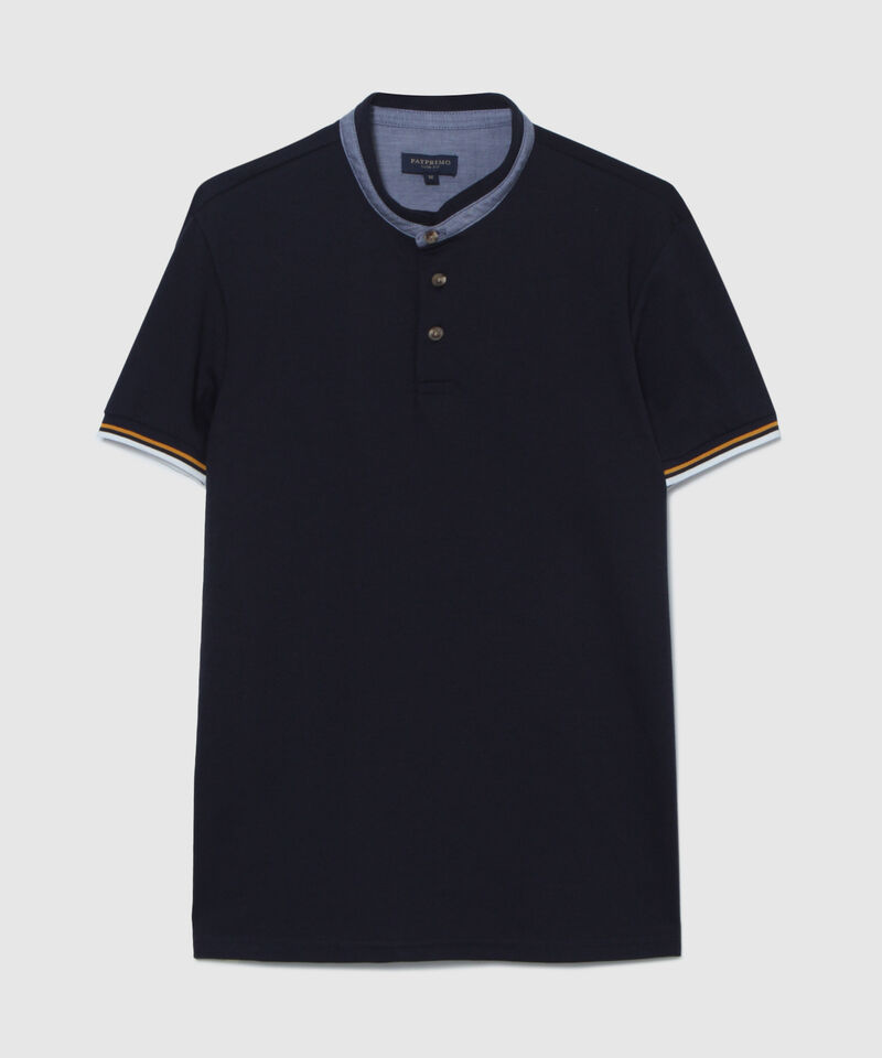 Polo Unicolor Cuello Neru