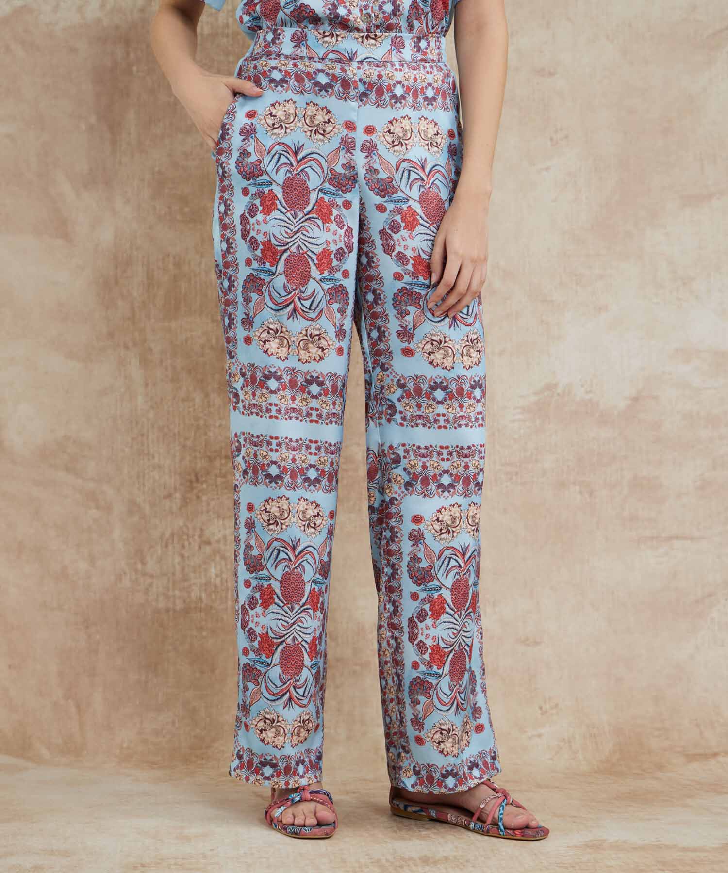 Pantalon Estampado Beatriz Camacho