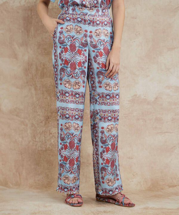 Pantalon Estampado Beatriz Camacho image number null