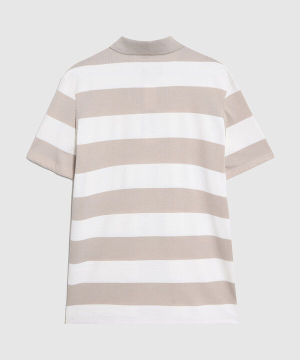 Polo Slim Fit A Rayas Para Hombre image number null