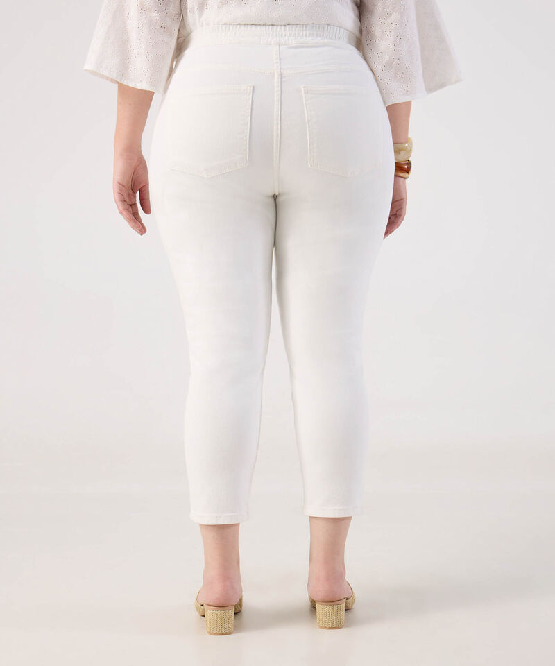 Jean Tapered de Cinco Bolsillos Para Mujer Curvy