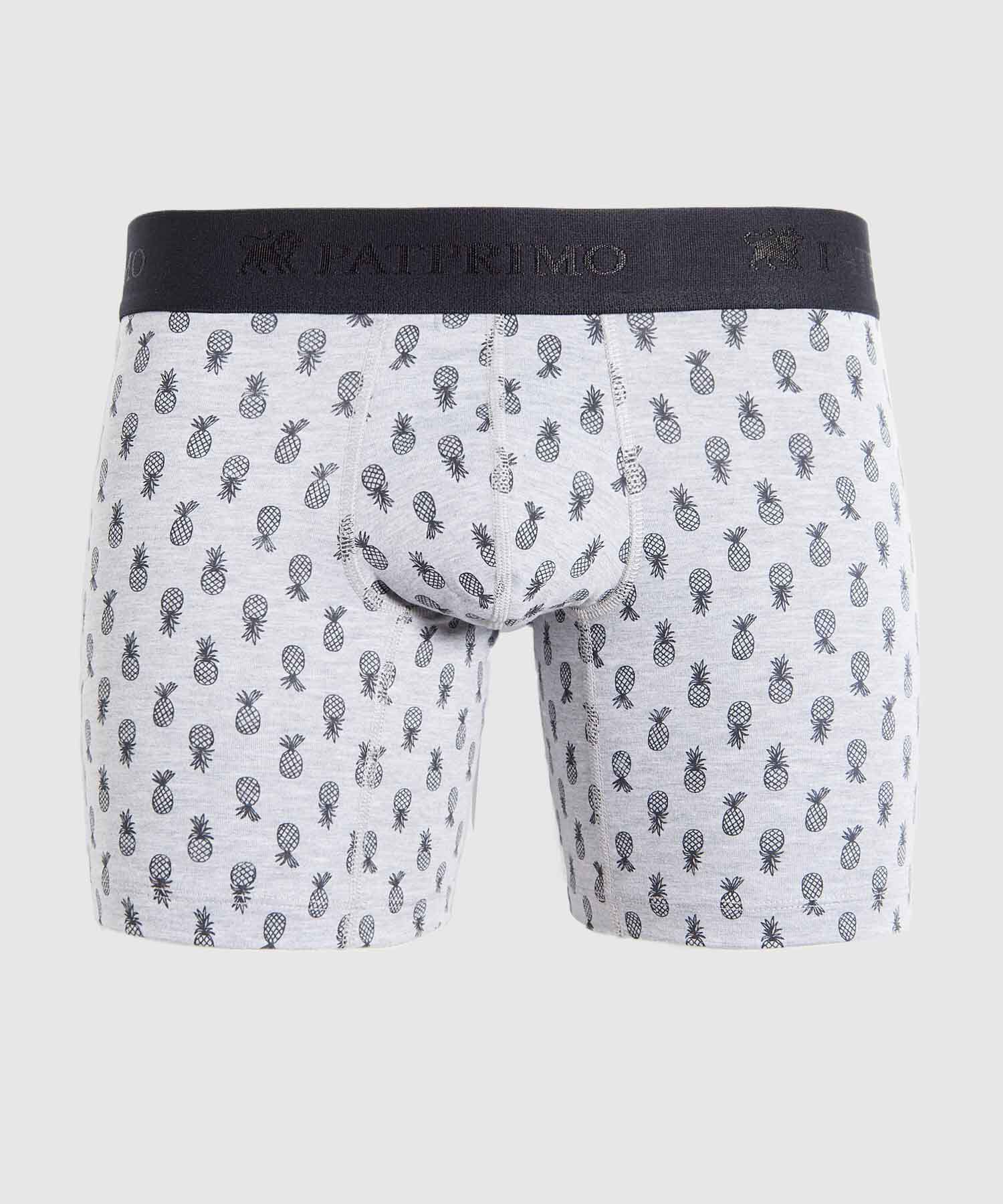 Boxer Para Hombre Clásicos Estampados En Algodón 