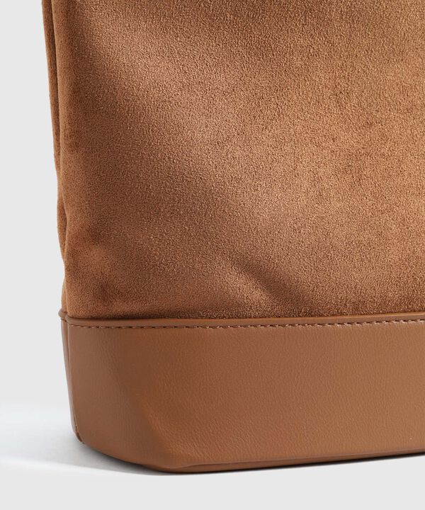Bolso De Hombro Con Textura Para Mujer