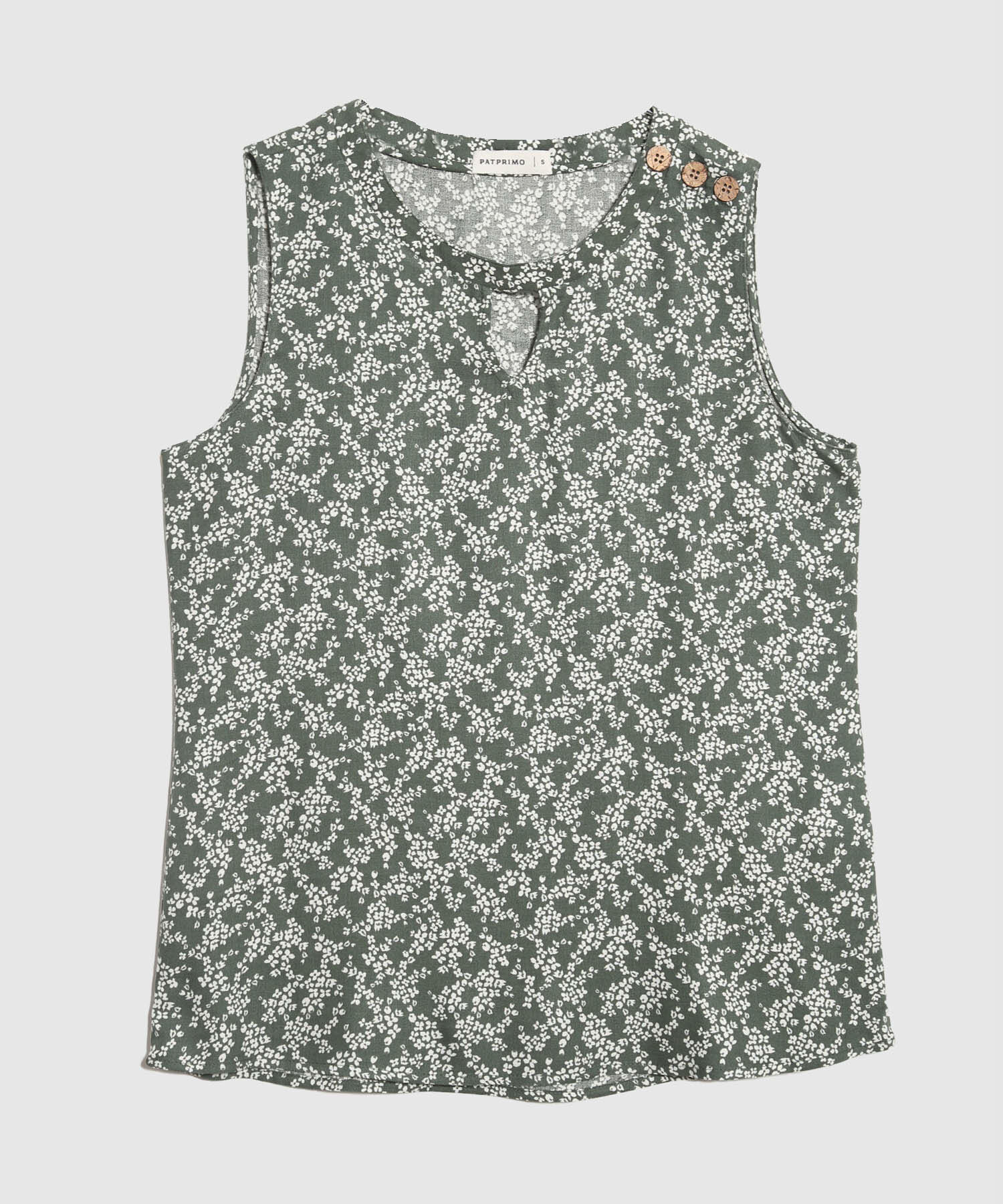 Blusa Estampada Manga Sisa