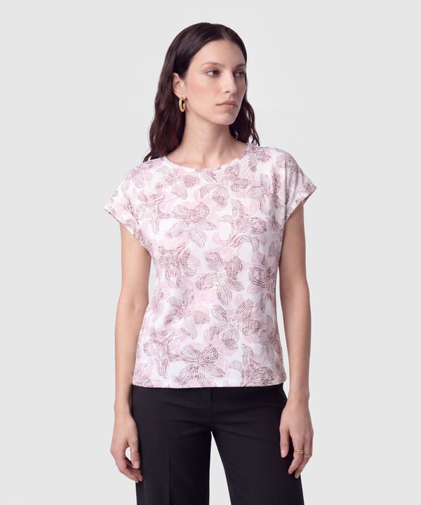 Camiseta Manga Rodada Mujer image number null