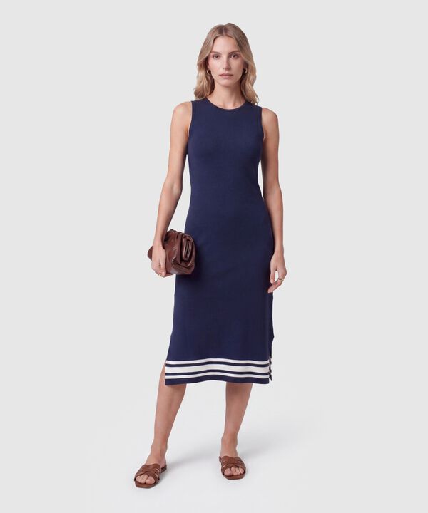 Vestido Midi Sin Mangas Para Mujer image number null