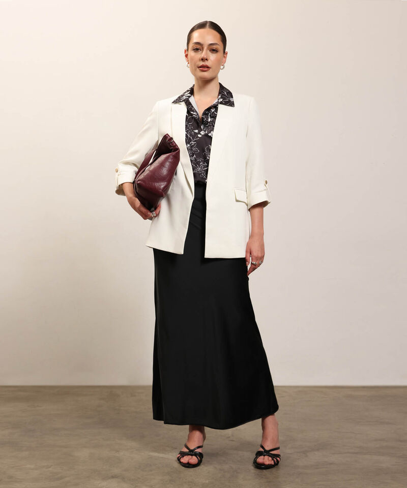 Blusa Manga Corta Estampada 