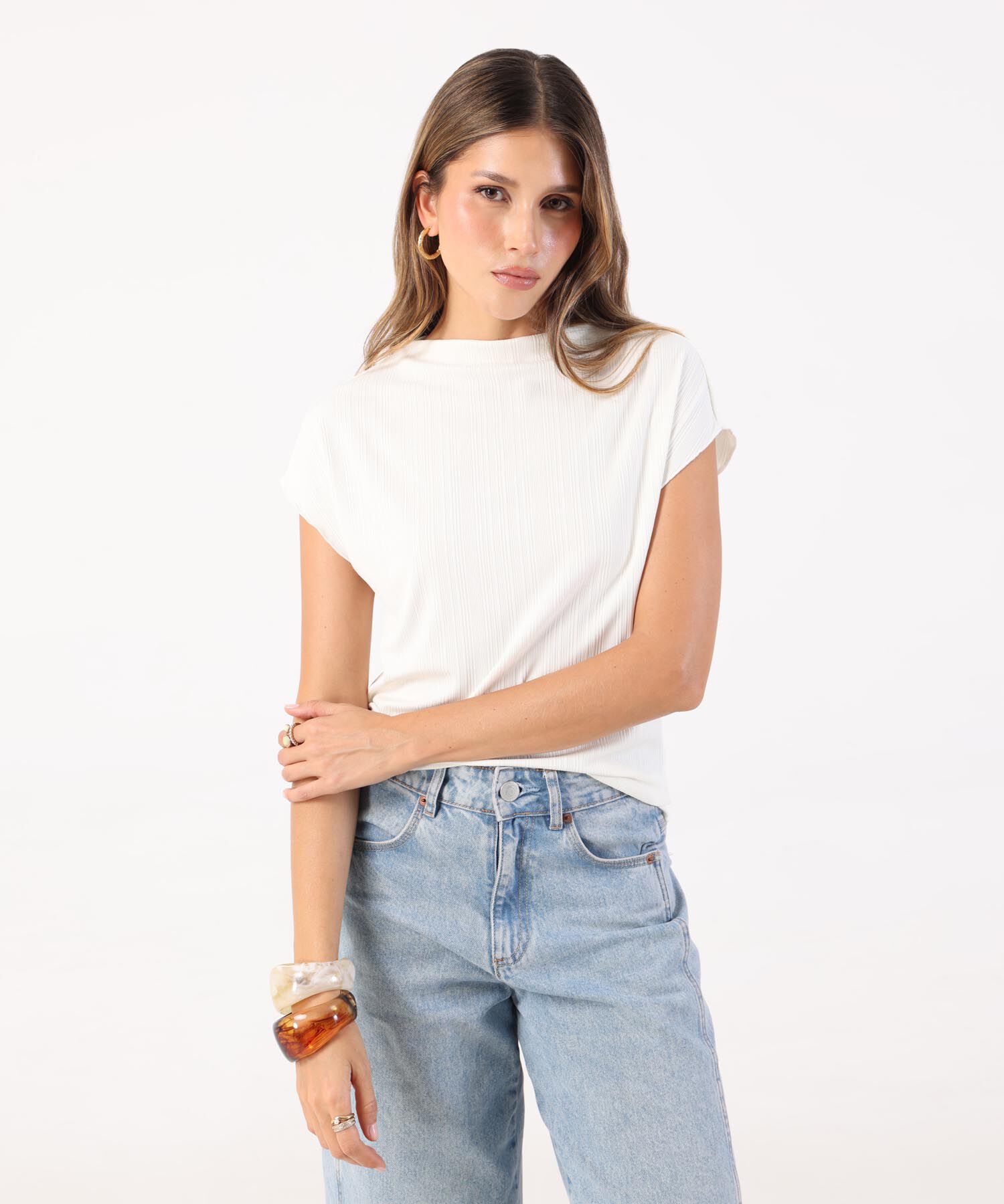 Camiseta Texturizada