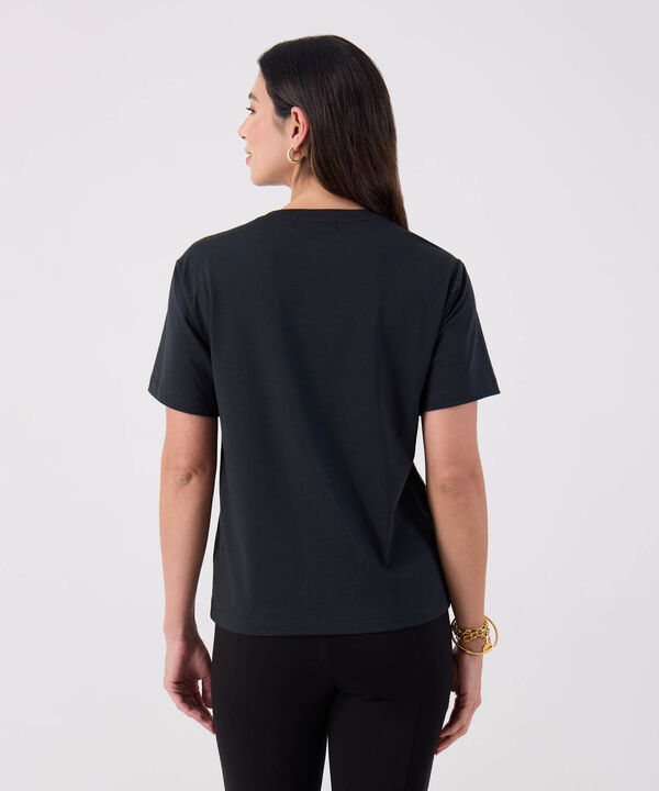 Camiseta Con Textura 