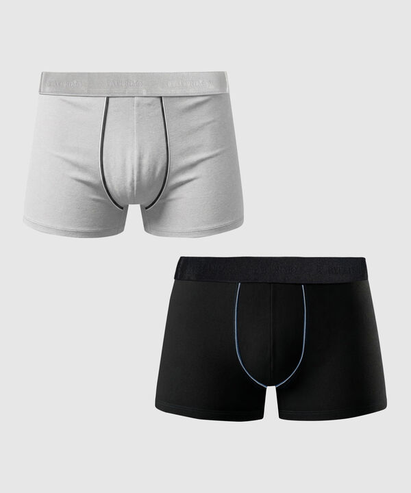 Set x2 B&oacute;xers Trunk B&aacute;sicos para Hombre image number null