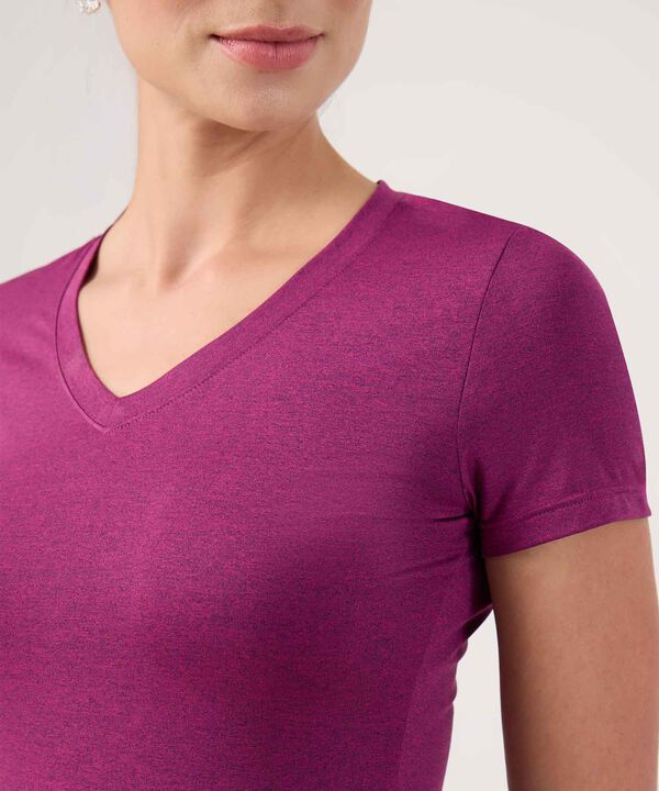 Camiseta Deportiva Jaspeada image number null