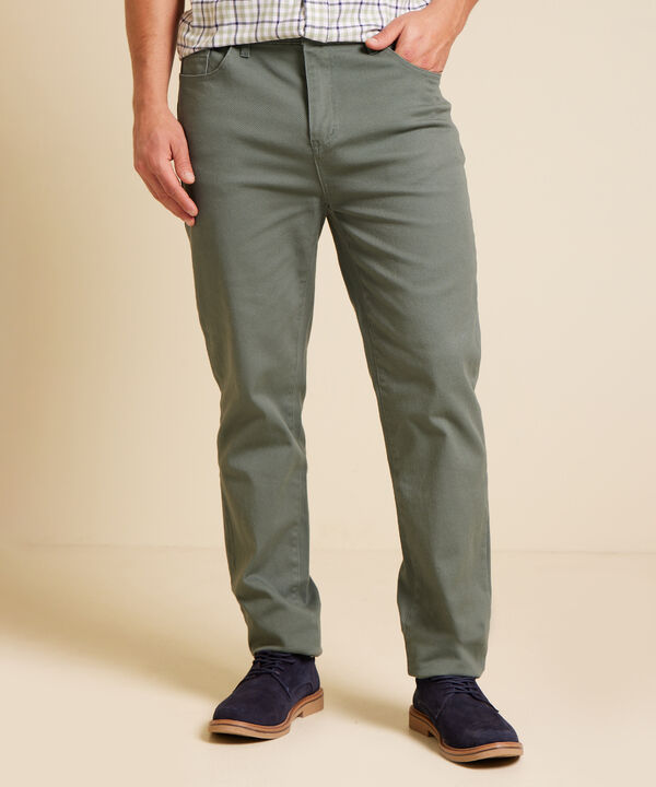 Pantalón 5 Bolsillos Unicolor Esencial