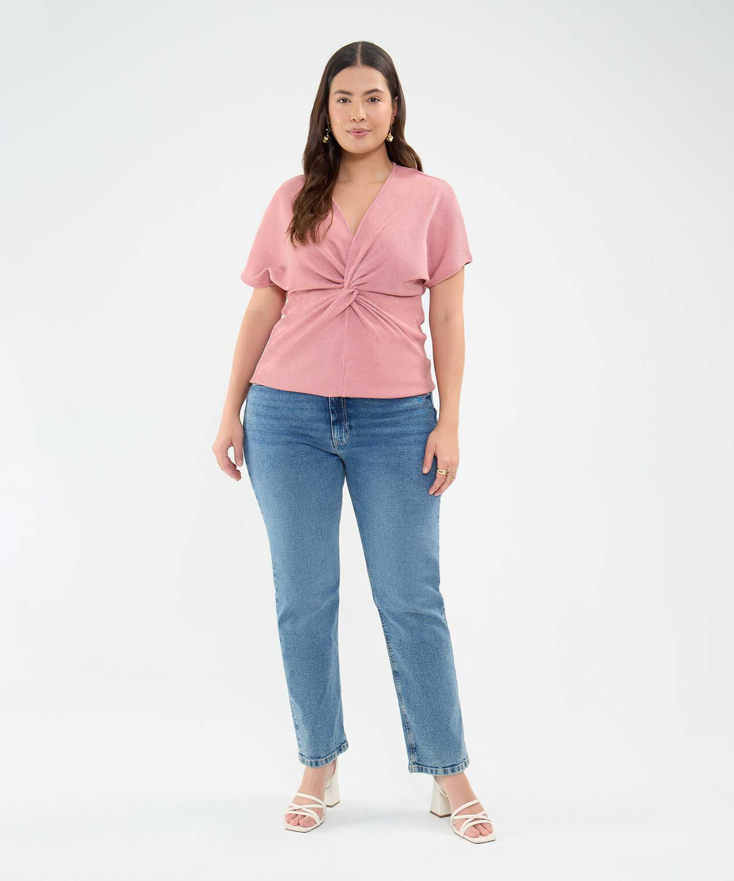 Camiseta con Anudado