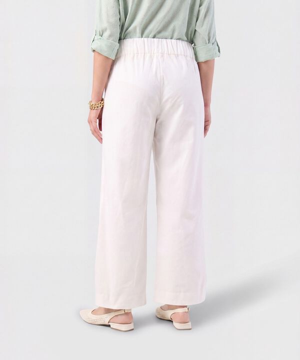 Pantal&oacute;n Bota Ancha Pretina Ancha Mujer