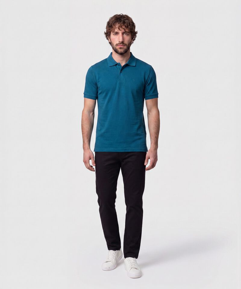 Polo Con Bordado Para Hombre