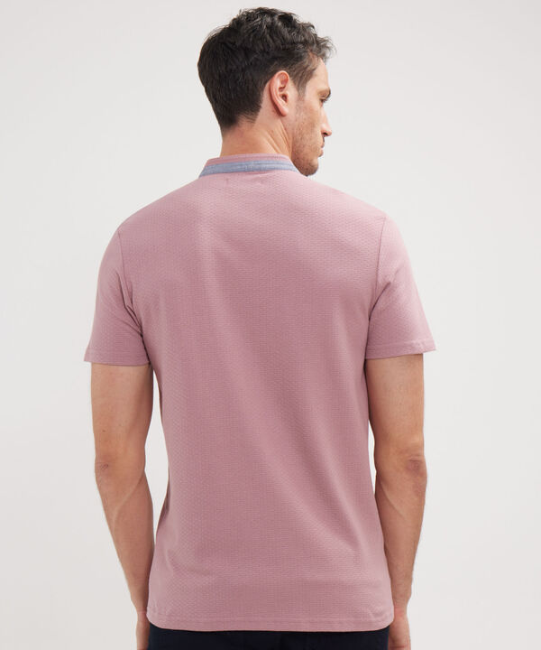 Polo Cuello Mao Unicolor Sin Bolsillo