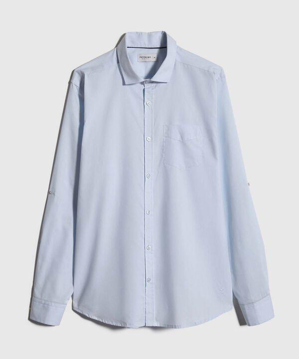 Camisa Manga Larga Unicolor