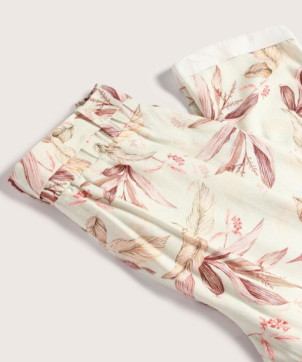 Pantalón Tipo Jogger Estampado image number null