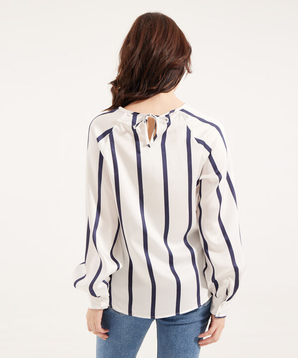 Blusa Manga Larga a Rayas