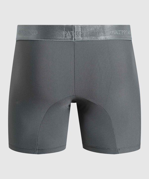 B&oacute;xer Medio Con Micropuntos Para Hombre