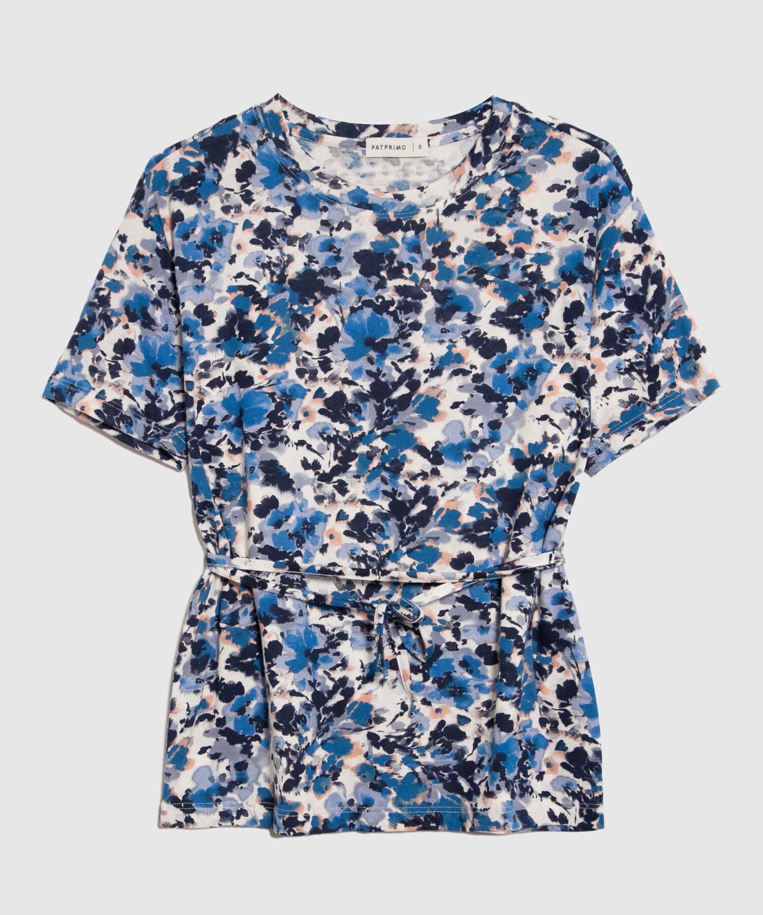 Camiseta Estampado de Manchas