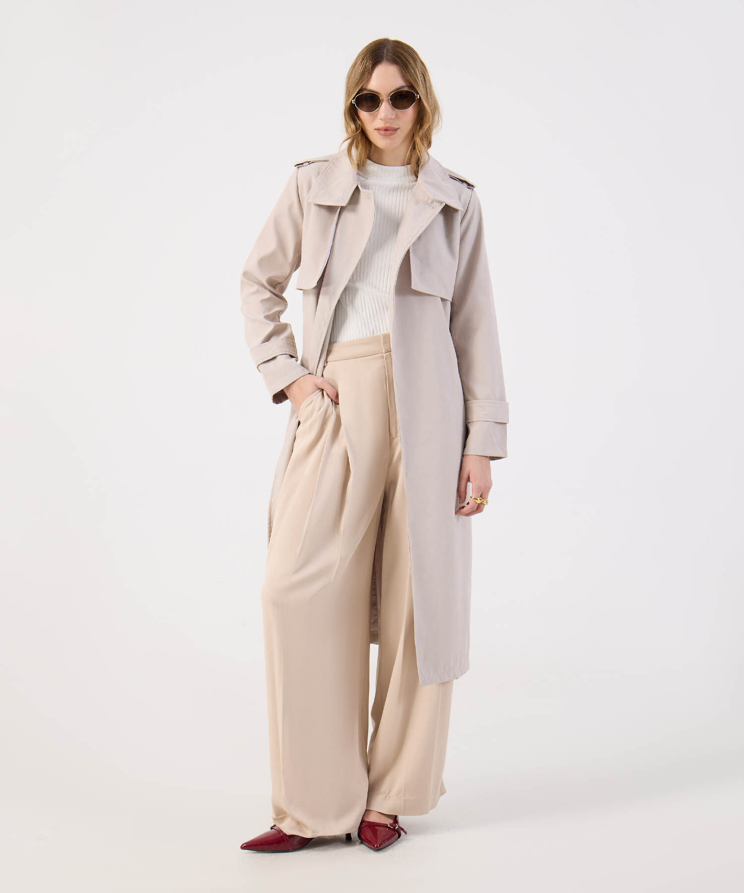 Gabardina Clásica y Elegante