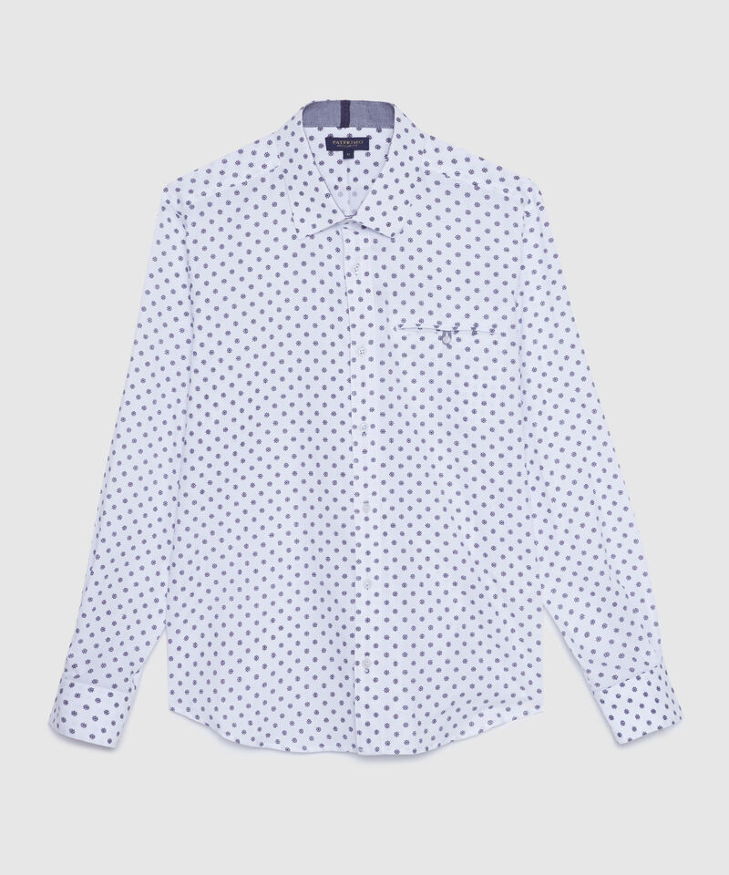 Camisa Manga Larga Estampada