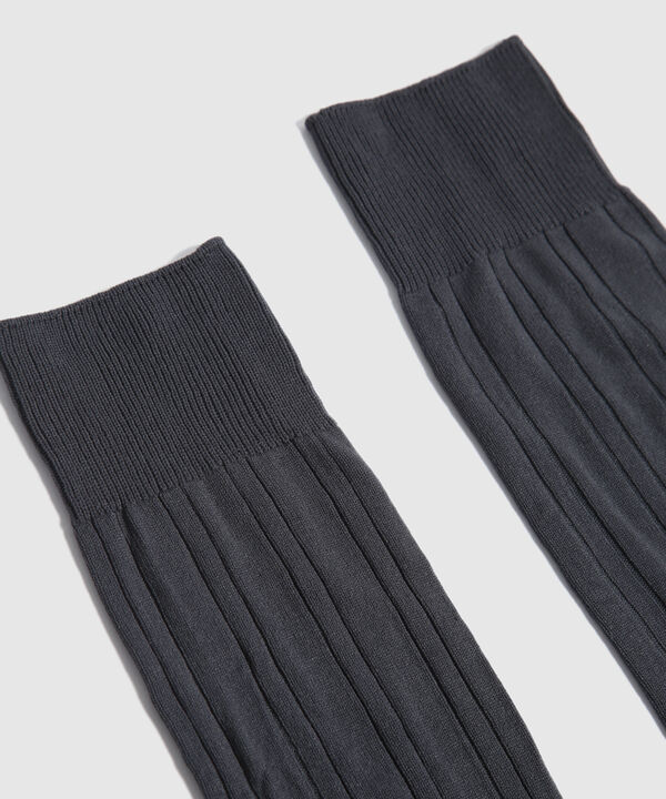 Medias Nylon Acanalada