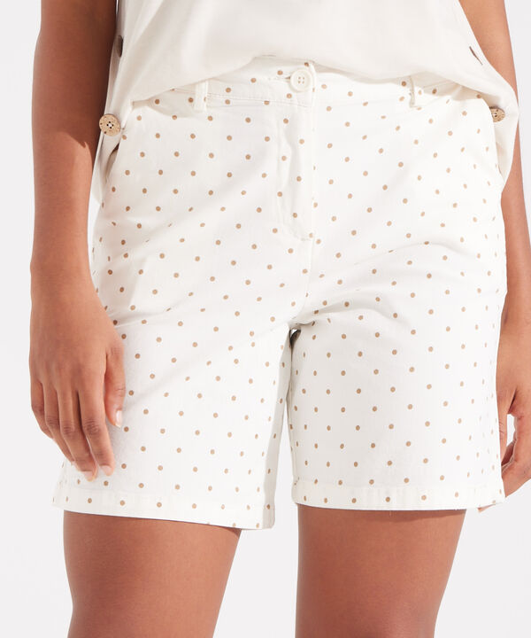 Bermuda Corta Estampada, Azul, hi-res