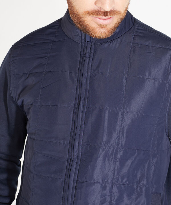 Chaqueta Acolchada De Punto Y Plano image number null