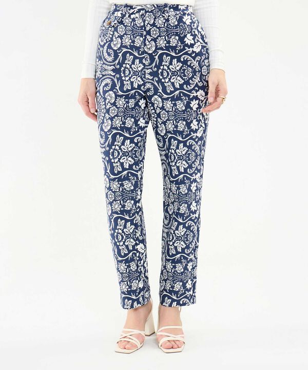 Pantalón Estampado Botánico image number null
