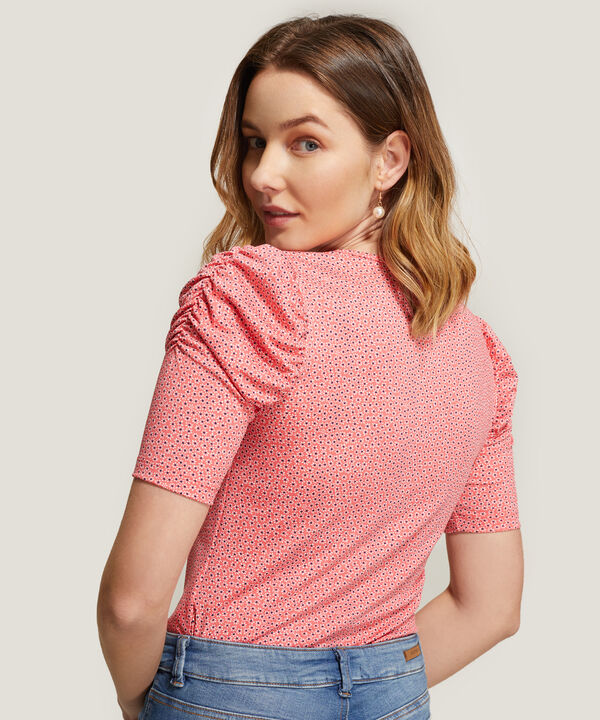 Camiseta Estampado Floral